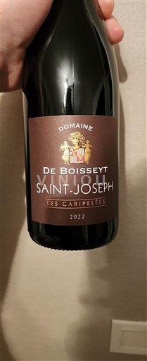 Vallée du Rhône Saint-Joseph Domaine Boisseyt Les Garipelées 2022