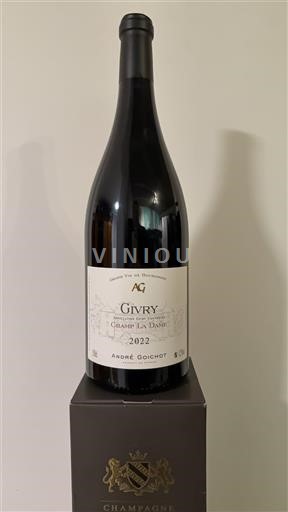Bourgogne Givry André Goichot Champ La Dame 2022