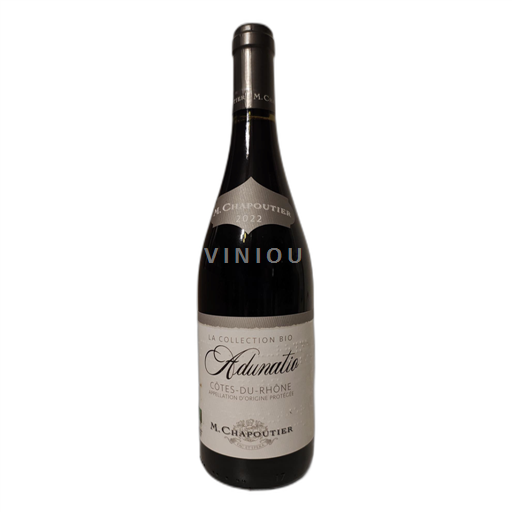 Rhônen laakso Côtes-du-rhône M. Chapoutier Adunatio 2022