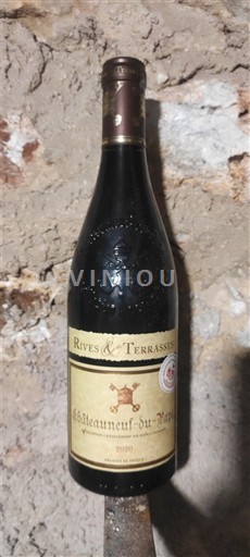 Valle del Ródano Châteauneuf-du-Pape. Rives & Terrasses 2010