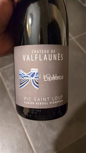 Langvedok Pic-saint-loup Château Valflaunès Espérance 2023