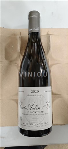 Bourgogne Saint-Aubin Premier Cru Domaine Marc Colin et ses Fils En Montceau 2020