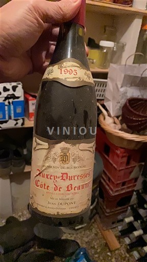 Rượu vang Rouge sec Jean Dupont 1995 Pháp Bourgogne Auxey-duresses AOC
