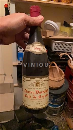 Bourgogne Auxey-duresses Jean Dupont 1998