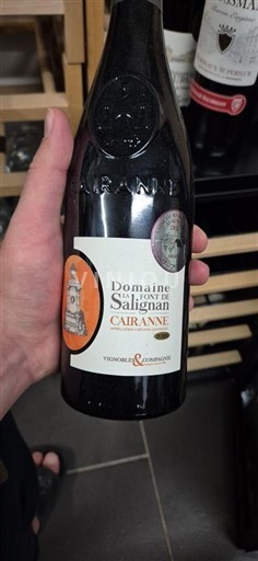 Rhônedalen Cairanne Domaine Salignan Icke årgångsbetecknad