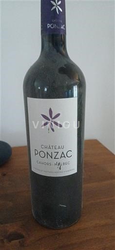 Tây Nam Cahors Château Ponzac 2016