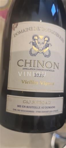 Valle della Loira Chinon Domaine S Bouquerries Vieilles Vignes 2023