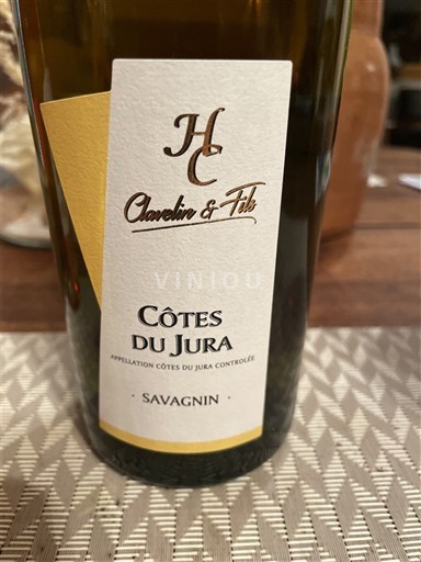 Jura Côtes du Jura Clavelin & Fils Savagnin 2021