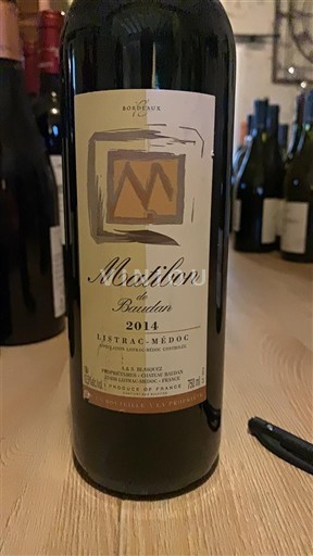 Burdeos Listrac-Médoc Maltibon Baudéan 2014