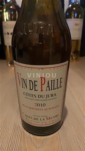 Jura Côtes-du-jura Caves de la Muyre Vin de Paille 2010