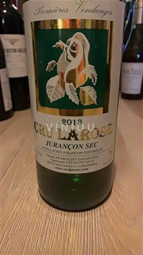Tây Nam Jurançon Cru Larose Premières Vendanges 2013