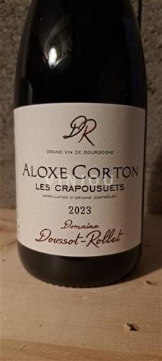 Bourgogne Aloxe-Corton Domaine Doussot-Rollet Les Crapousuets 2023