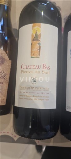Provence Coteaux d'Aix-en-Provence Château Bas Pierres du Sud 2008
