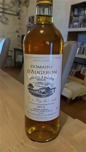 Zuidwest-Frankrijk Niet gespecificeerd Domaine Augeron Sables Fauves Doux 2013