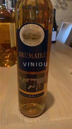 Tây Nam Pacherenc-du-vic-bilh Château Bouscassé Brumaire 2011