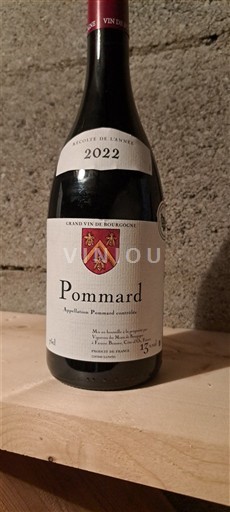 Vini Rouge sec Vignerons des monts de bourgogne 2022 Francia Borgogna Pommard AOC