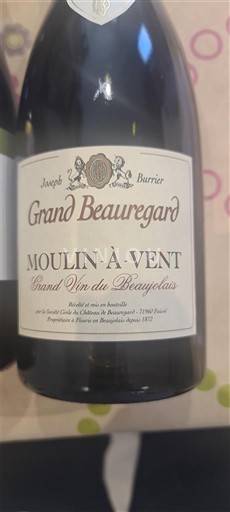 Beaujolais Moulin-à-vent Grand Beauregard 2010