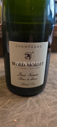 Champagne Sâm-panh Grand Cru Bliard-Moriset Brut Nature Blanc de Blancs Không niên vụ