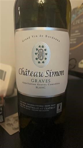 Bordeaux Graves Château Simon 2024