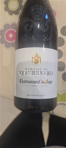Valle del Ródano Châteauneuf-du-Pape. Domaine Beaurenard 2012