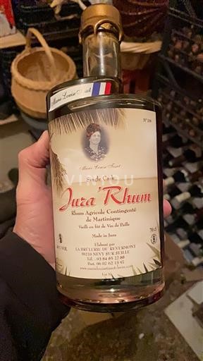 Jura La Brulerie du Revermont Jura' Rhum Não Sazonado