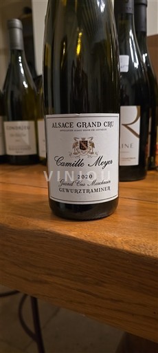 Alsace Alsace Grand Cru Grand Cru Camille Meyer Grand cru marckrain 2020