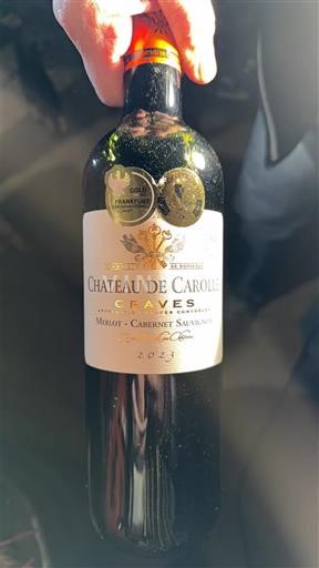Bordeaux Graves Château Carolle 2022
