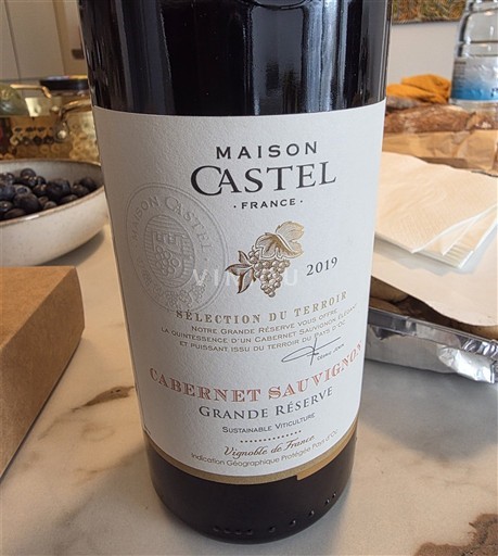 Languedoc-Roussillon Pays d'Oc Maison Castel Cabernet Sauvignon Grande Réserve 2019