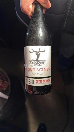 Rhônedalen Côtes du Rhône Famille Bénetière Nos Racines Icke årgångsbetecknad