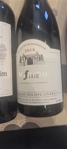 Burgund Fixin Domaine Philippe Livera 2018