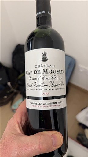 Bordeaux Saint-Émilion Grand Cru Grand Cru Château Cap de Mourlin Grand Cru Classé 2015