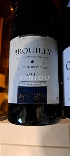 Beaujolais Brouilly Château Prieuré 2001