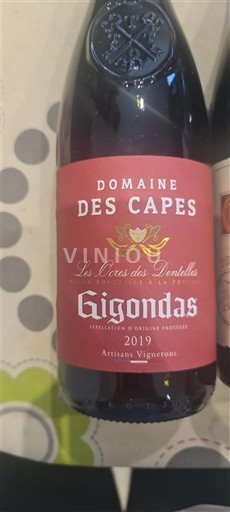 Thung lũng Rhône Gigondas Domaine S Capes Les Cocs des Dentelles 2019