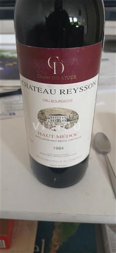 Burdeos Haut-Médoc Château Reysson 1984