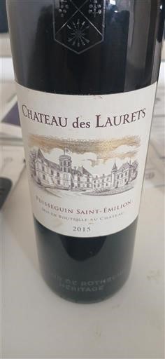 Burdeos Puisseguin-saint-émilion Château S Laurets 2015