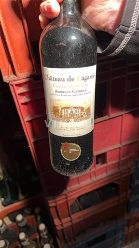 Burdeos Bordeaux superior Château Lagarde Sin añada