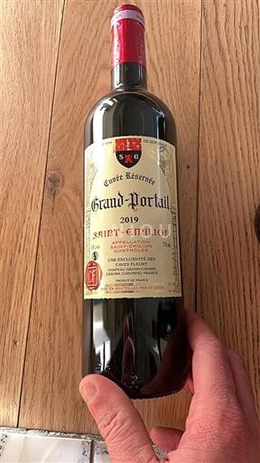 Bordeaux Saint-Émilion Grand-Portail Réserve 2019