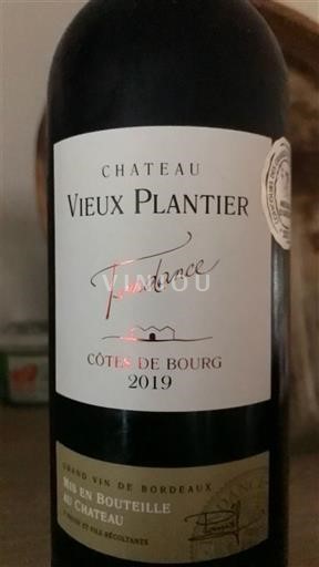 Bordeaux Côtes-de-bourg Château Vieux Plantier Tendance 2019