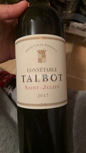 Bordeaux Saint-Julien Talbot Connétable 2017