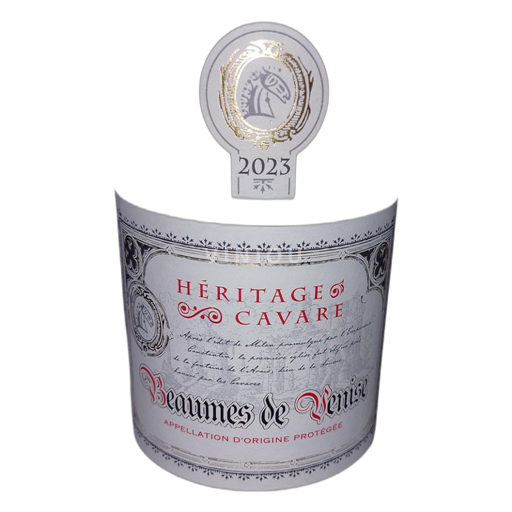 Rhône-dalen Beaumes de Venise Héritage Cavare 2023