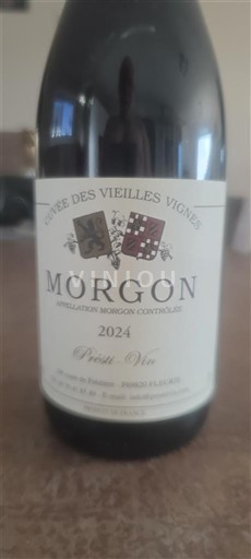 Beaujolais Morgon Pizay des Vieilles Vignes 2024