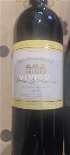 Tây Nam Pécharmant Château La Renaudie 2012