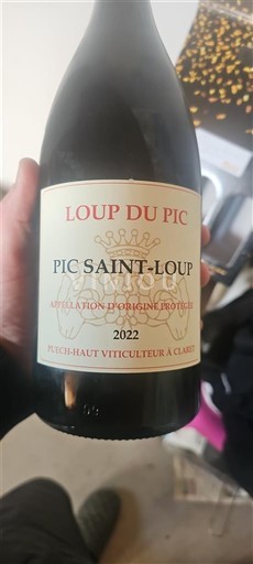 Langvedok Pic-saint-loup Château Puech-Haut Loup du Pic 2022