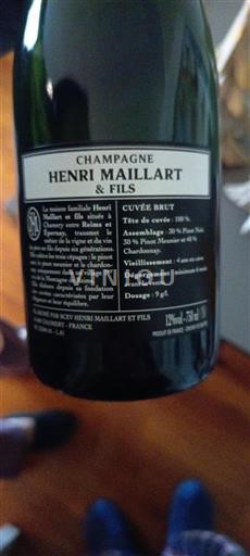 Champagne Henri Maillart & Fils Brut 2022