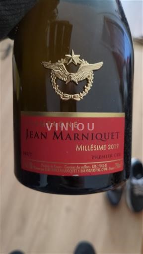 Champagne Premier Cru Jean Marniquet Millésime 2019