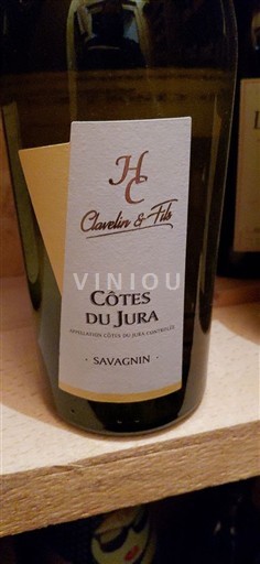 Jura Côtes du Jura Clavelin & Fils Savagnin 2016