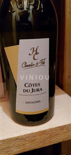 Jura Côtes du Jura Clavelin & Fils Savagnin 2019