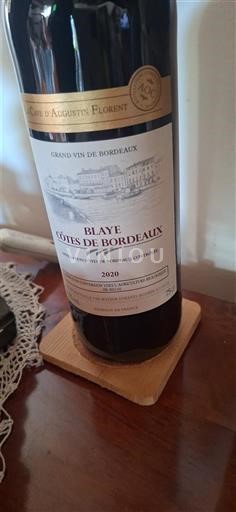Burdeos Blaye-Côtes de Burdeos Cave d'Augustin Florent 2020