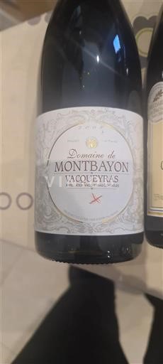 Vallée du Rhône Vacqueyras Domaine Montbayon 2008