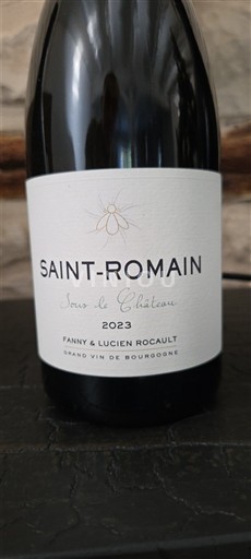 Borgoña Saint-Romain Fanny & Lucien Rocault Sous le Château 2023